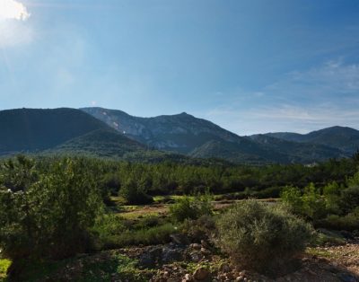 4 bedroom villa with private pool in Çatalköy